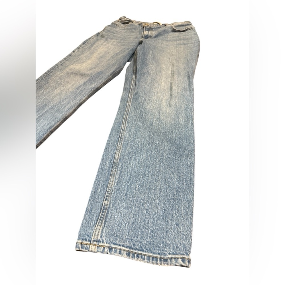 Abercrombie & Fitch Sky Blue Straight Leg Jeans - Picture 4 of 11